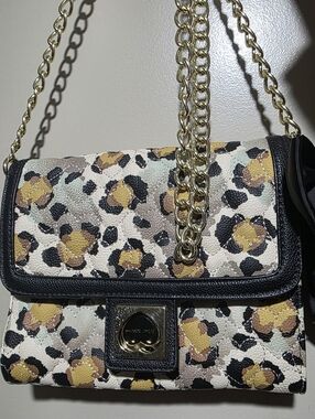Betsey Johnson Animal Print Crossbody Bag